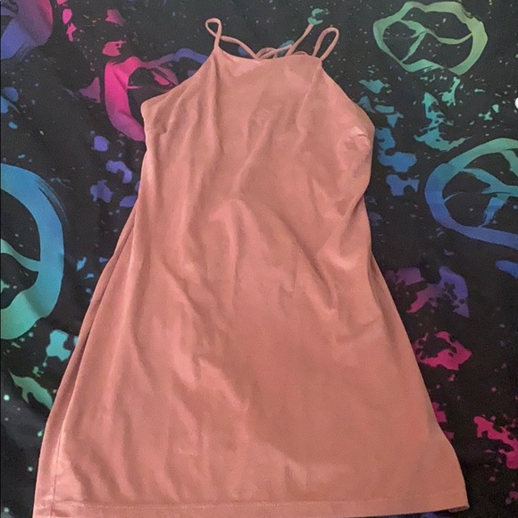 Dresses & Skirts - Pink halter top dress